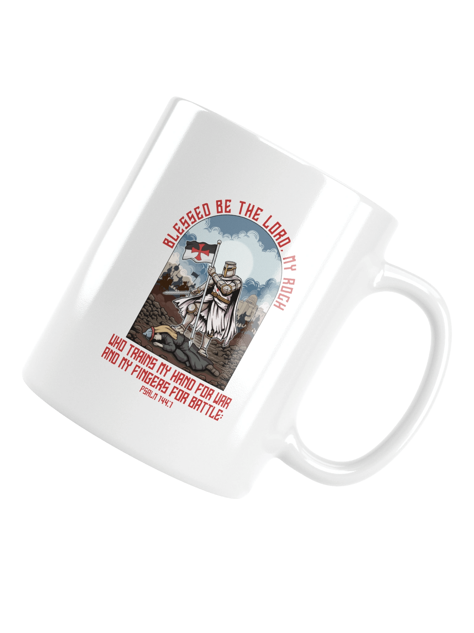 Crusader Gear - Mug (white v) product image (5)