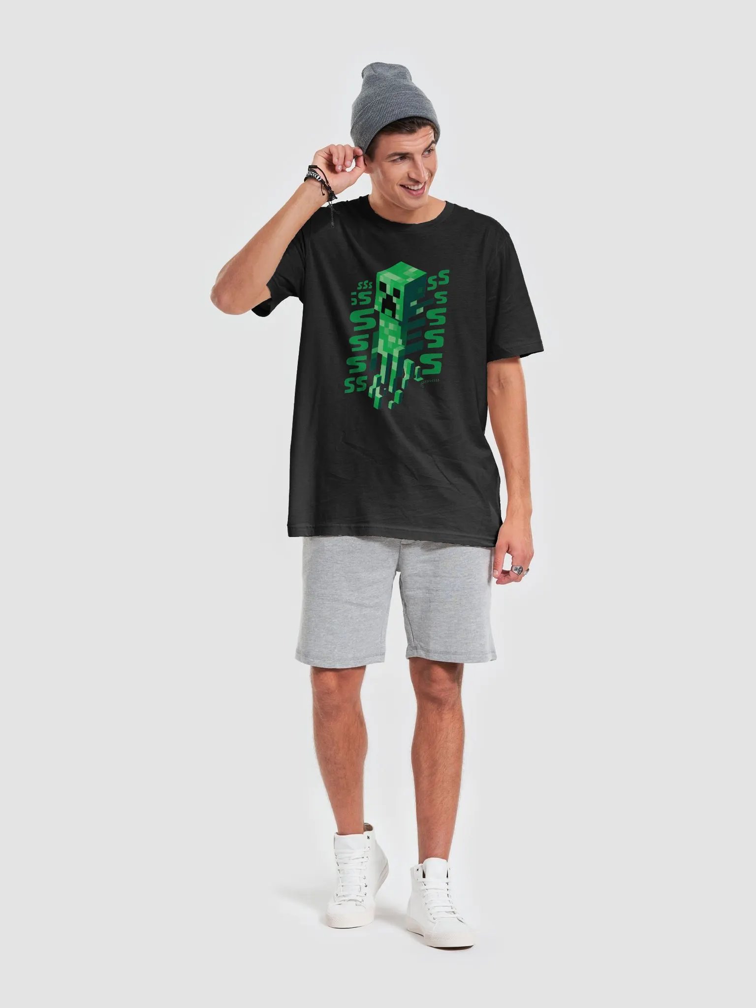 Pixelated Minecraft creeper product image (6)