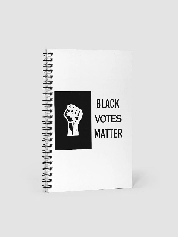 Black Votes Matter Spiral Notebook product image (1)