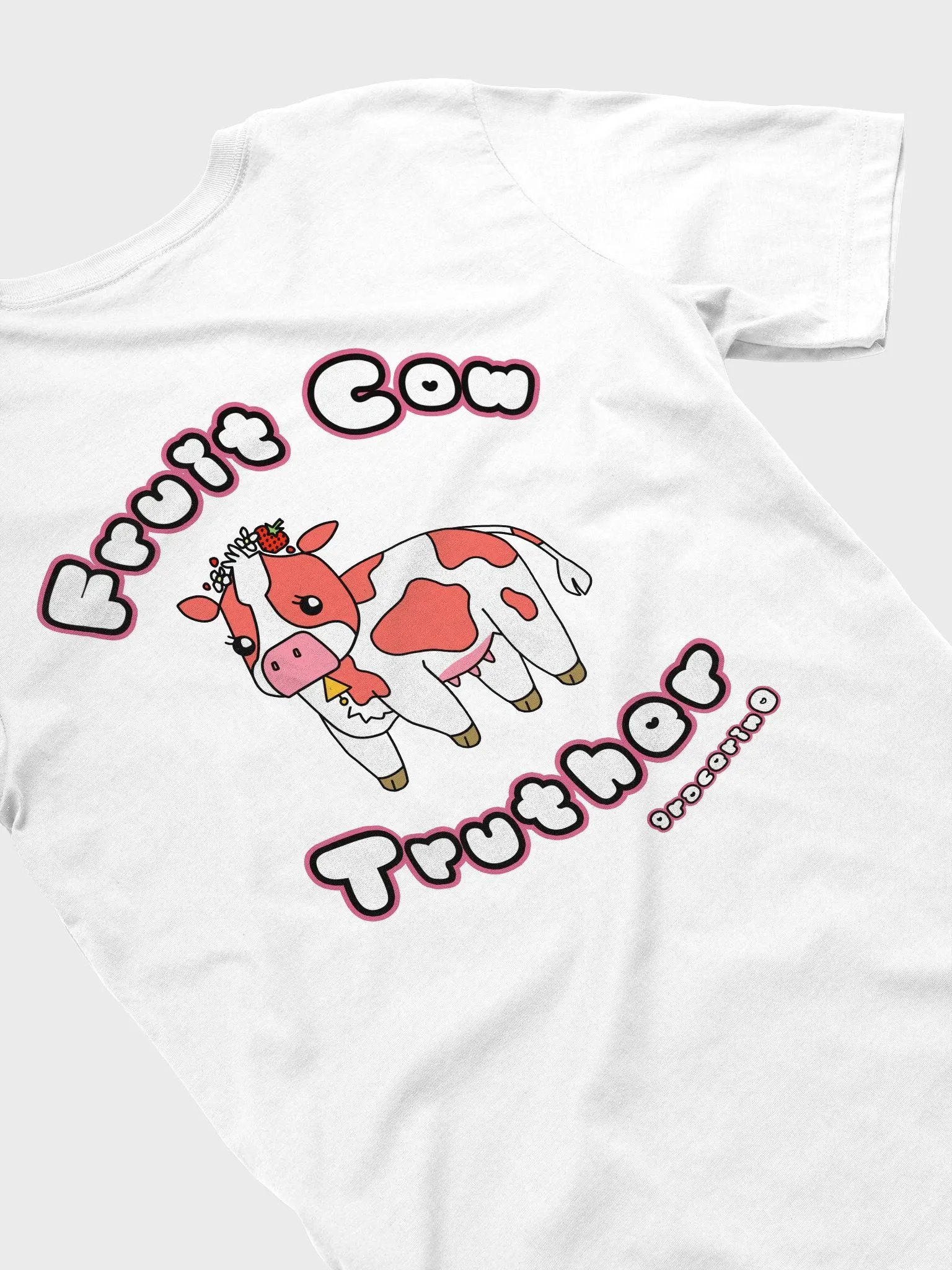 Fruit Cow Truther T-Shirt (White) product image (4)