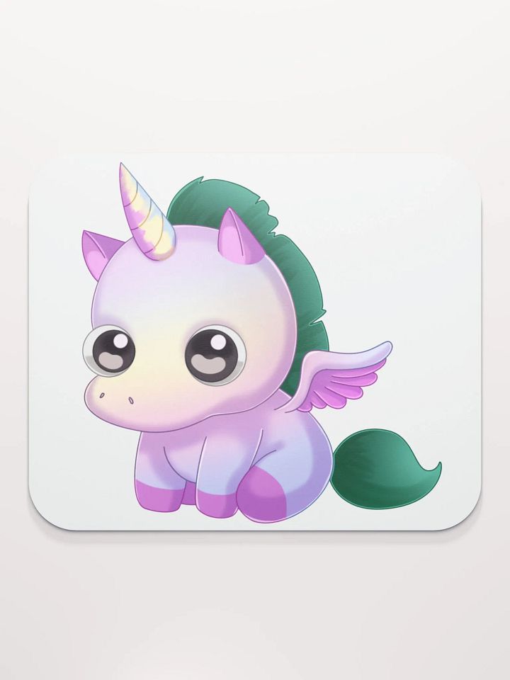 L the Unicorn Square Mousepad product image (2)