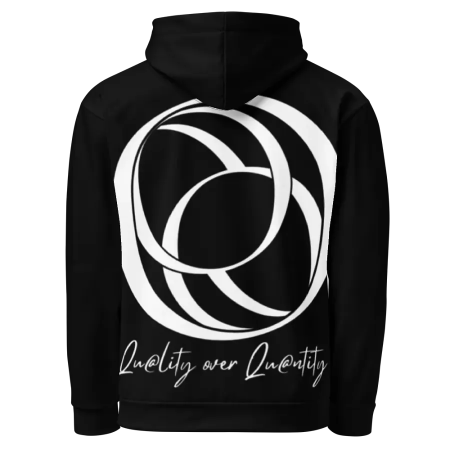 QOQ/Logo Hoodie (Black) product image (3)