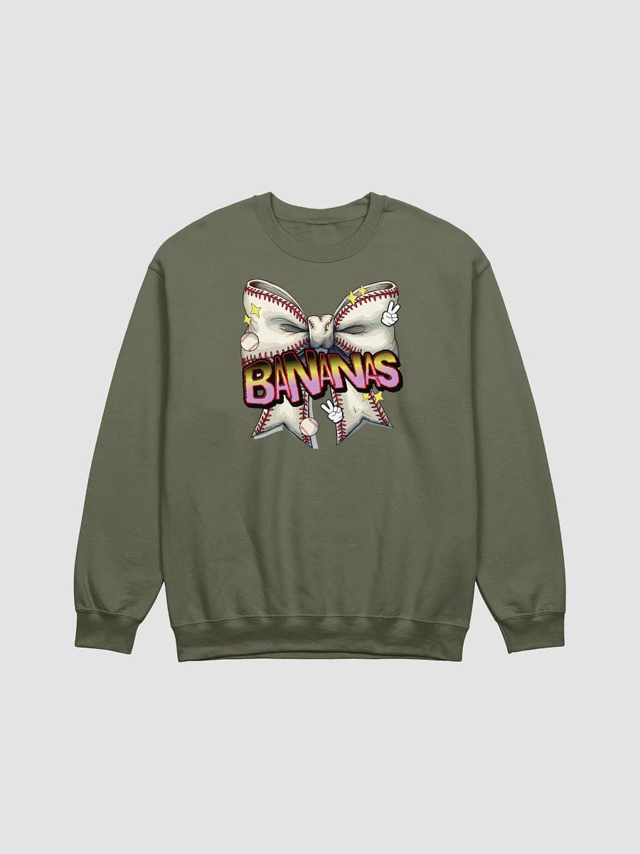 Bananas Bow Baseball Crewneck product image (13)