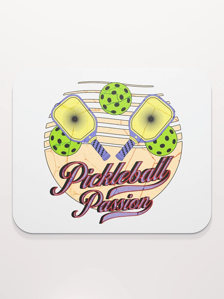 Pickleball Passion Mouse Pad product image (1)