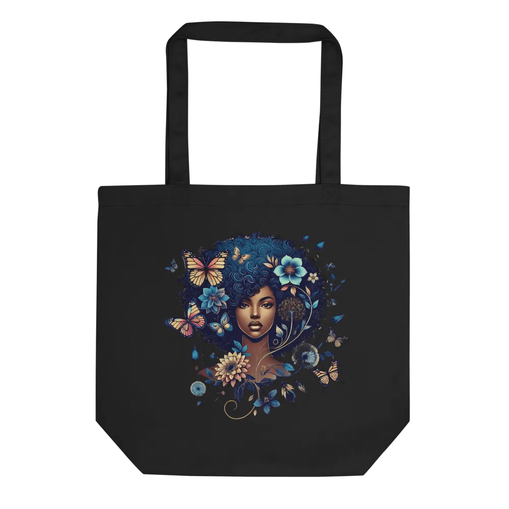 VEDENS Curly Floral Tote Bag product image (2)