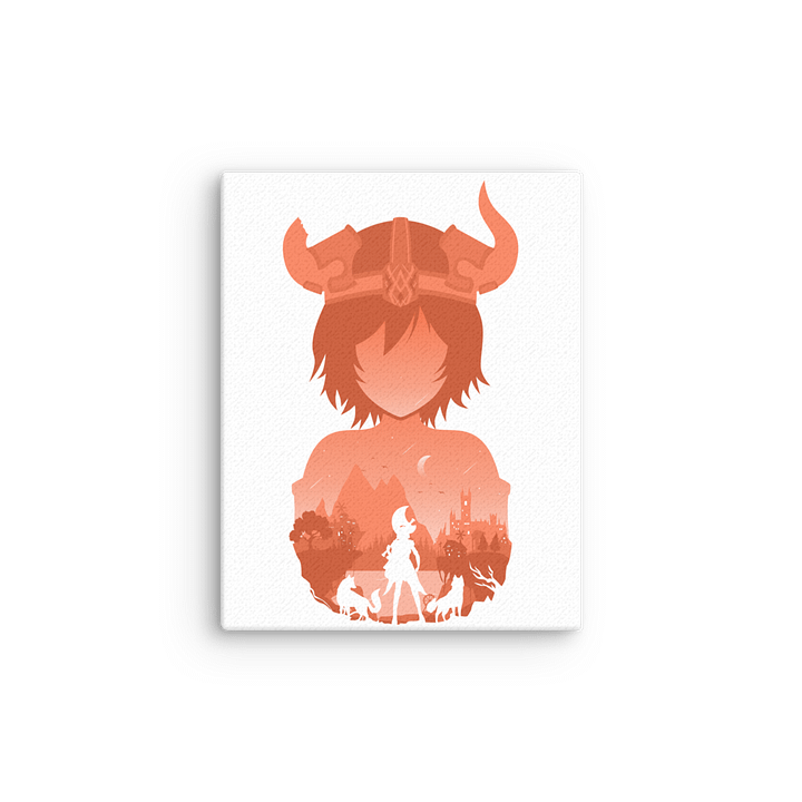 Nunu Minimalist Splash Art Canvas product image (2)