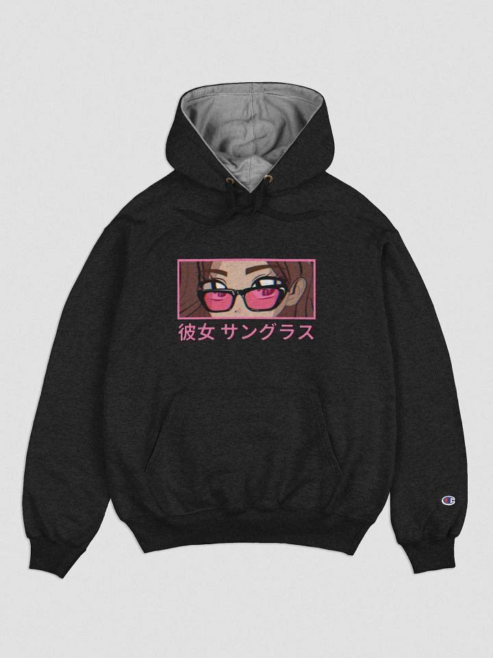 Champion x Anime Shades Hoodie (Pink) product image (1)