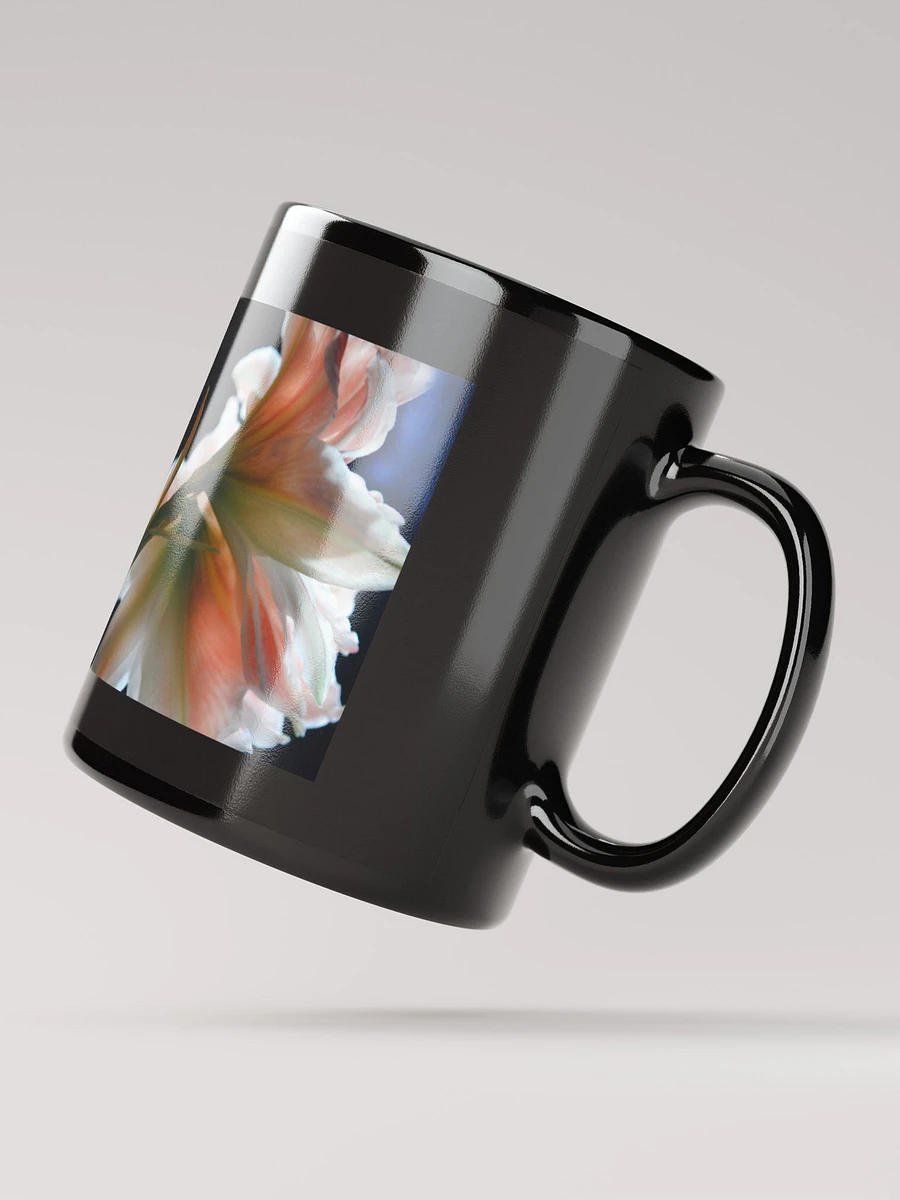 Amaryllis In The Light Black Coffee Mug product image (3)