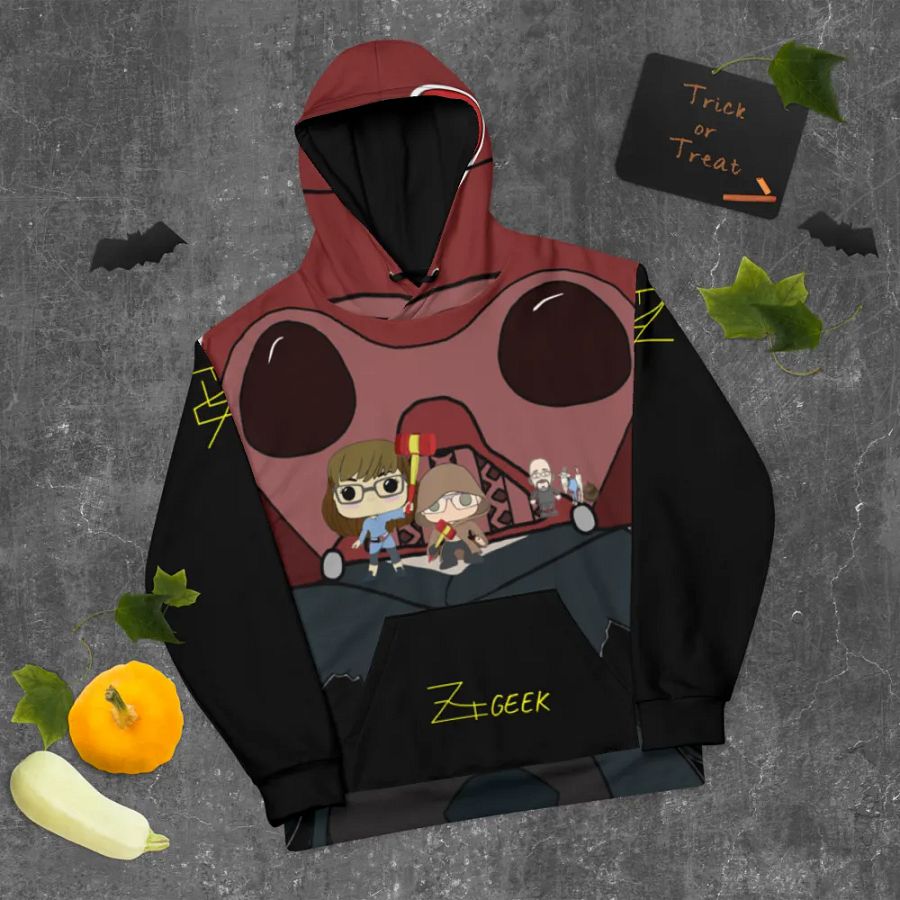 Dorn Geek Wars All Over Hoodie 2 product image (9)