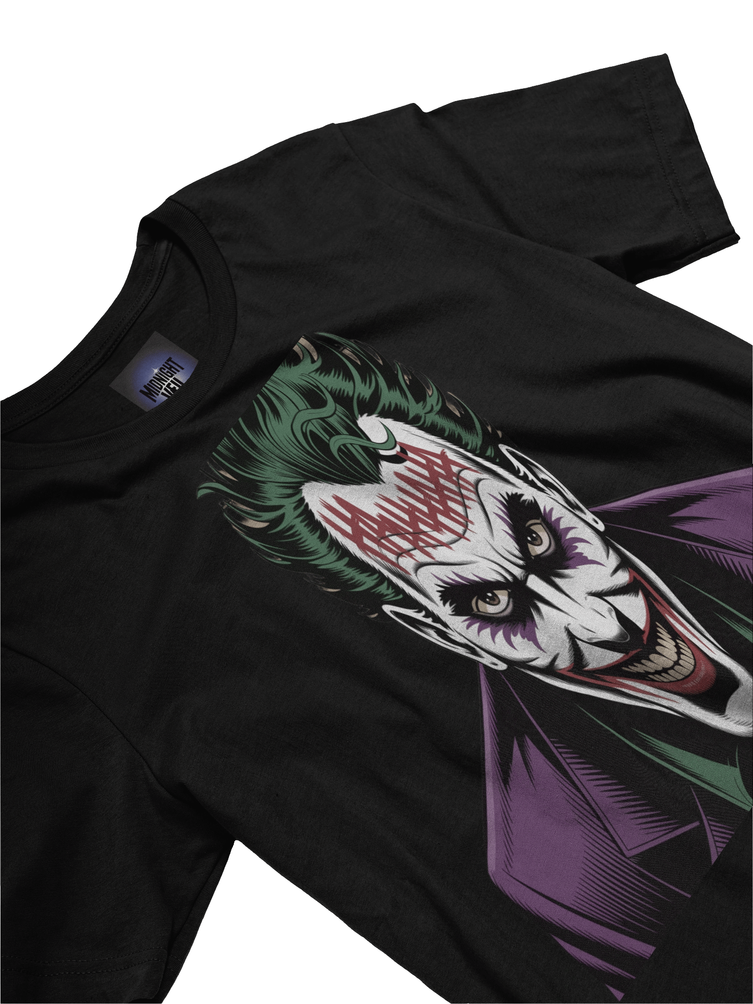 The Madcap Mirage: Joker-Inspired Graphic T-Shirt product image (5)