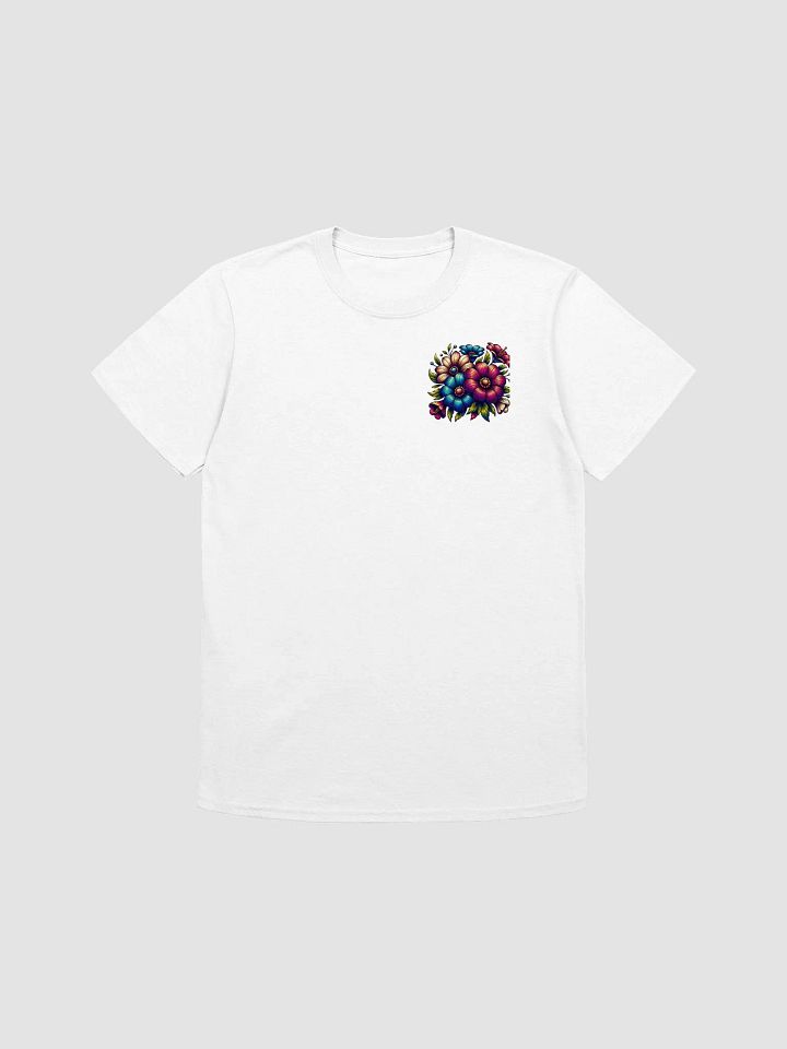 Colorful Flower Garden Tee for Vibrant Summer Style product image (2)