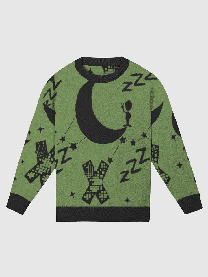 Moonlight Cardigan – Cozy Knit Sweater, Alien Space Aesthetic, Soft Outerwear for Stargazers, Perfect for Fall, Casual Streetwear, Galaxy Lover Gift product image (3)