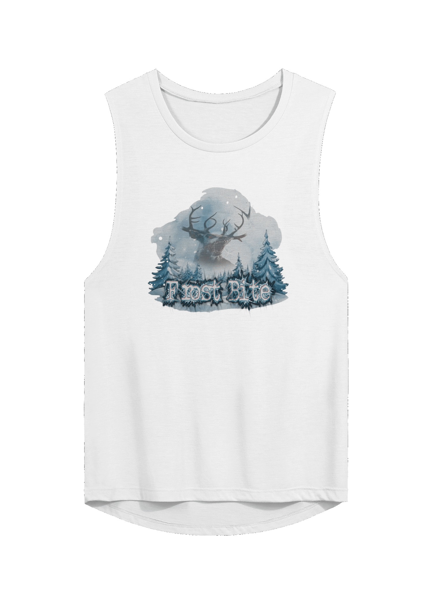 Frost Bite Deer Women's Muscle Tank product image (1)
