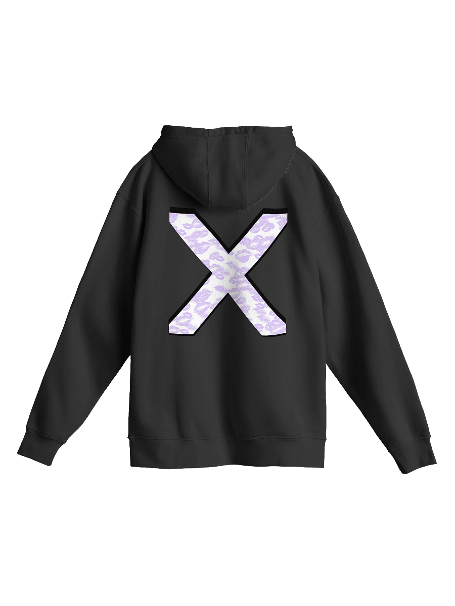 White X Lilac Lipstick Kisses | Hoodie product image (1)