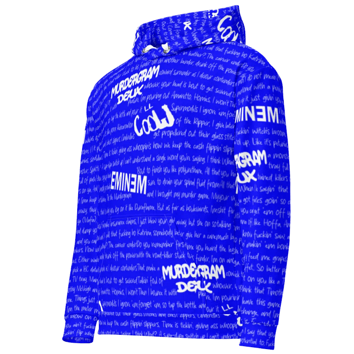Murdergram Deux - LL Cool J ft. Eminem - BLUE - Unisex Hoodie product image (1)