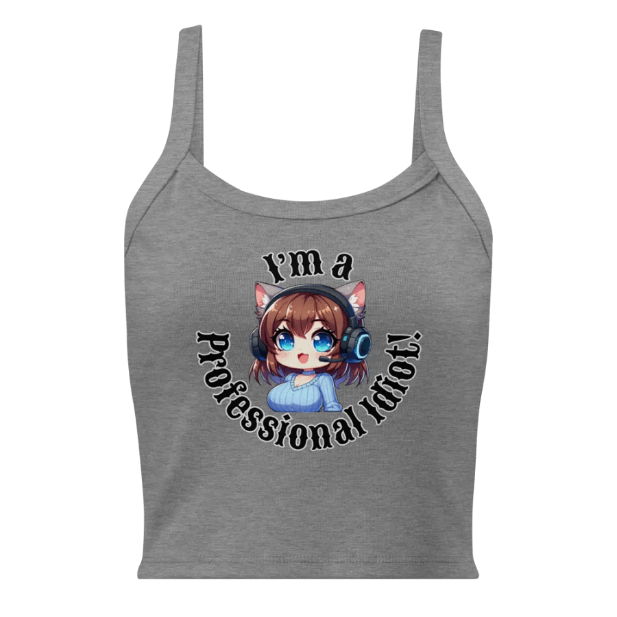 Professional Idiot Micro-Rib Tank Top product image (3)