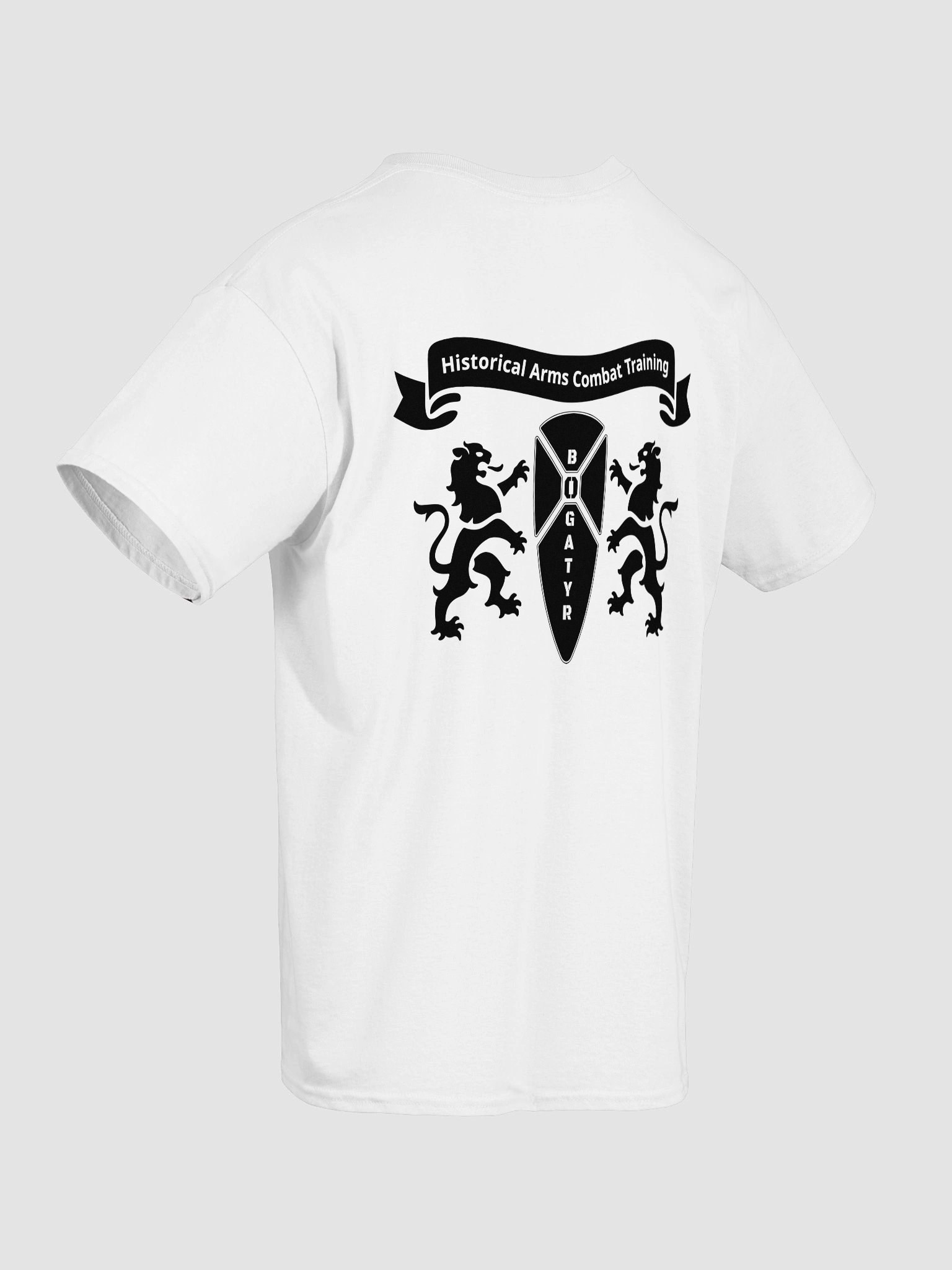 Heavyweight T-shirt - black HACT logo on back product image (6)