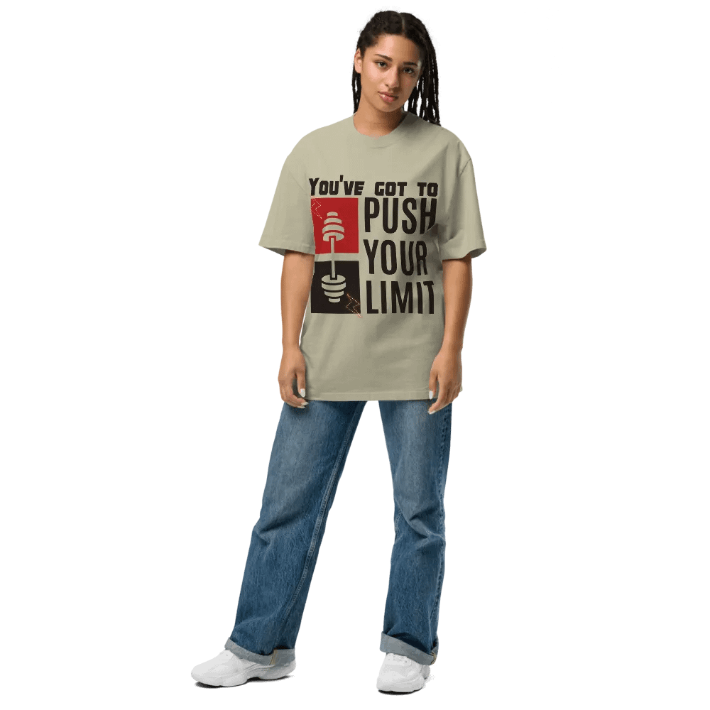 You've got to push your limit faded tee product image (8)