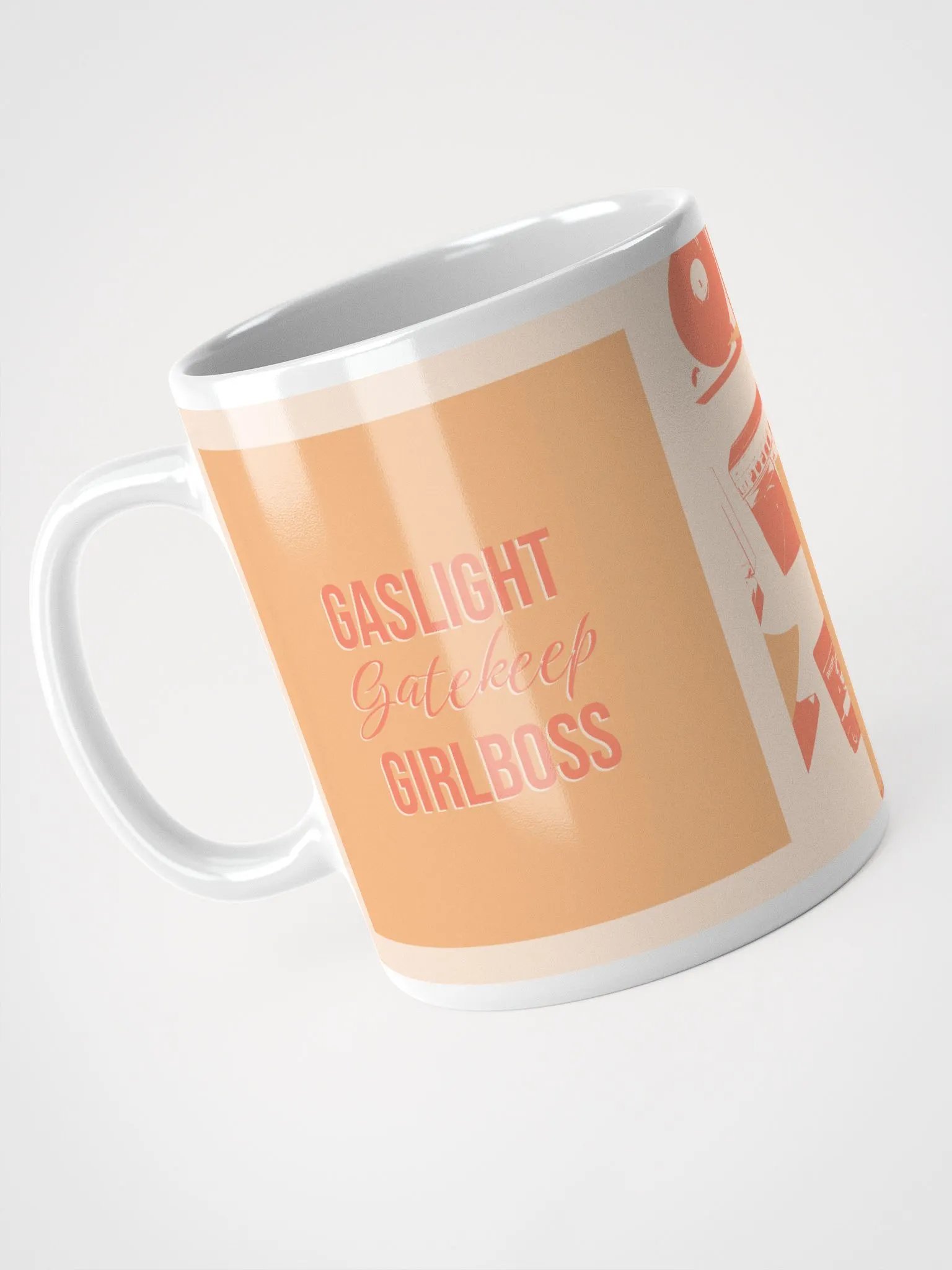 3GS - Girlboss Salmon Mug product image (3)