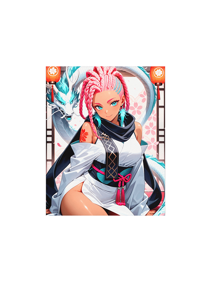 Zahara Japanese Dragon Print product image (2)