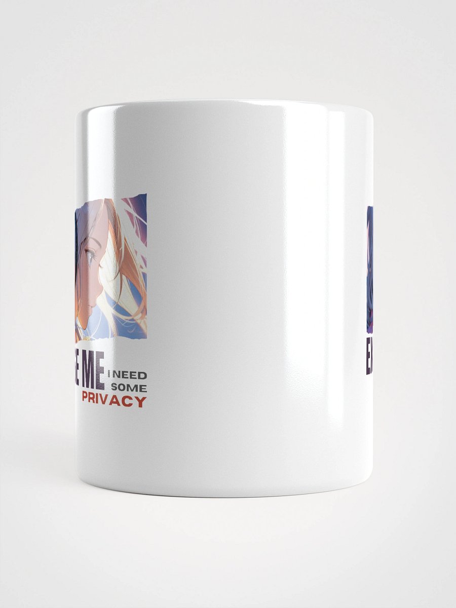 EXCUSE ME, I NEED SOME PRIVACY - Original Song Title White Glossy Ceramic Mug product image (5)