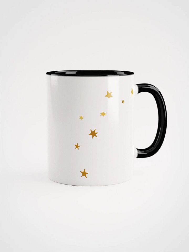 Pink and Gold Glitter Medicine Shield Bear Mug product image (6)