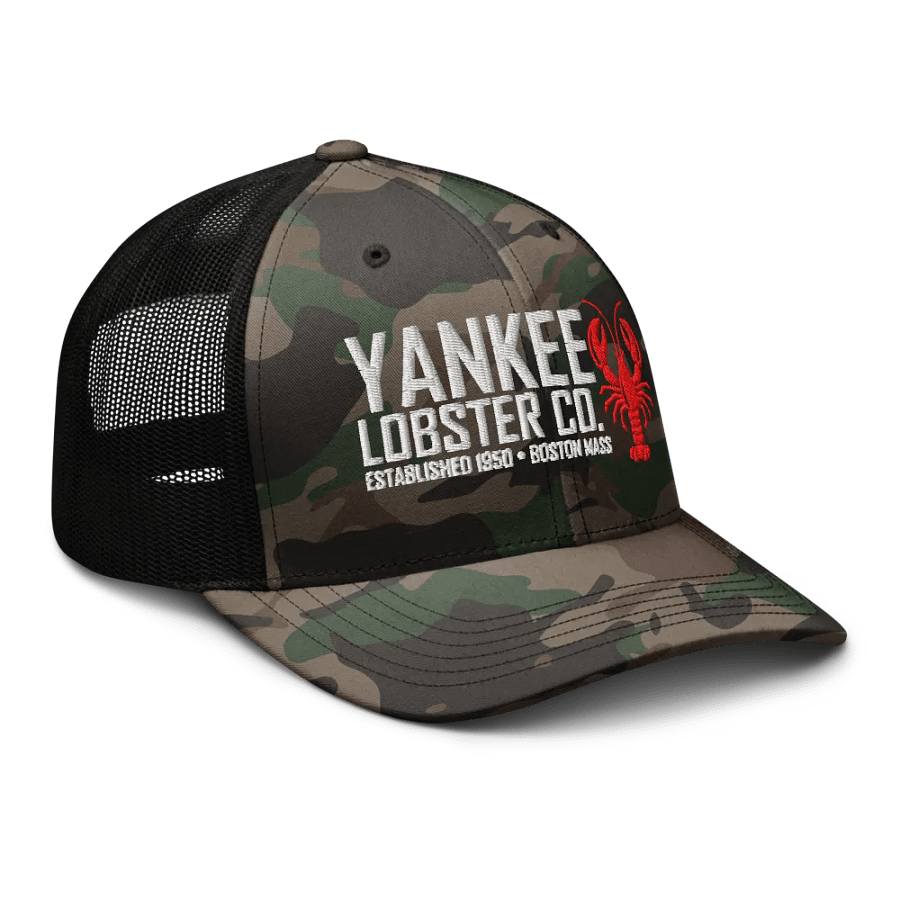 Yankee Lobster Camo Hat product image (8)