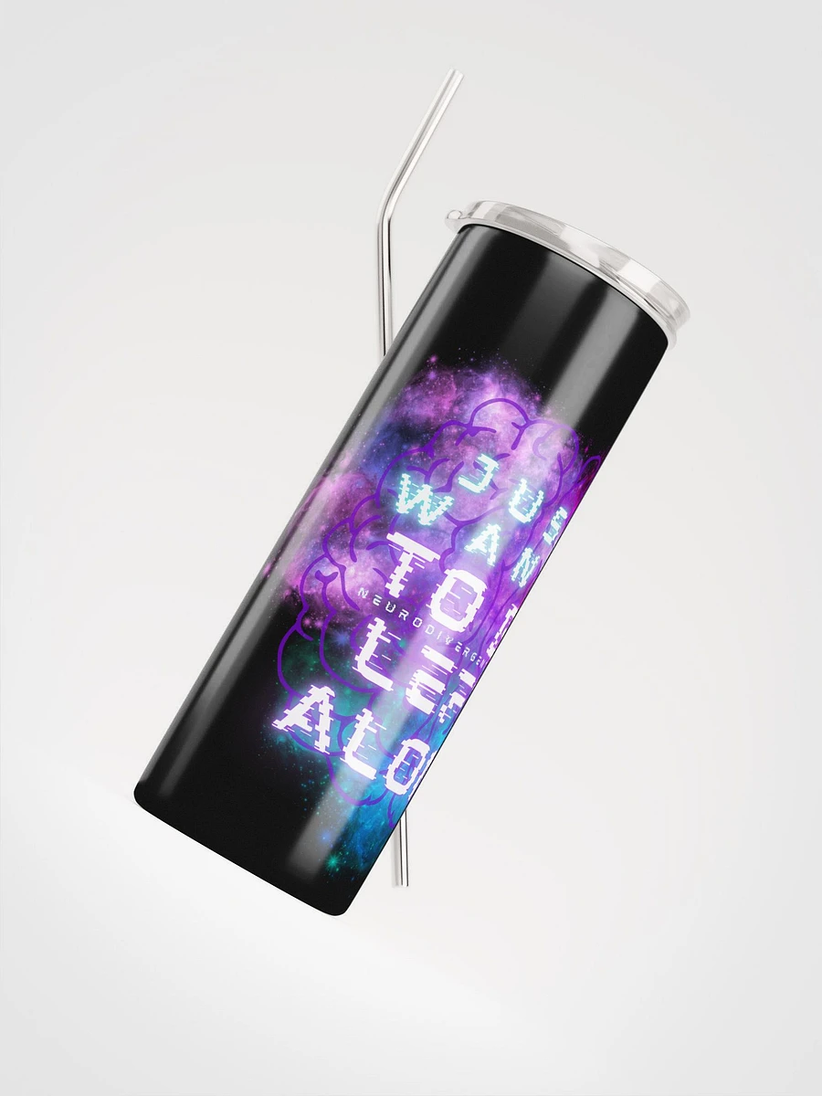 Just Wants to be Left Alone Stainless Steel Tumbler product image (7)