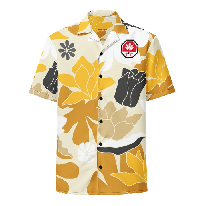 Thee Basic Hawaiian Shirt Yellow product image (1)