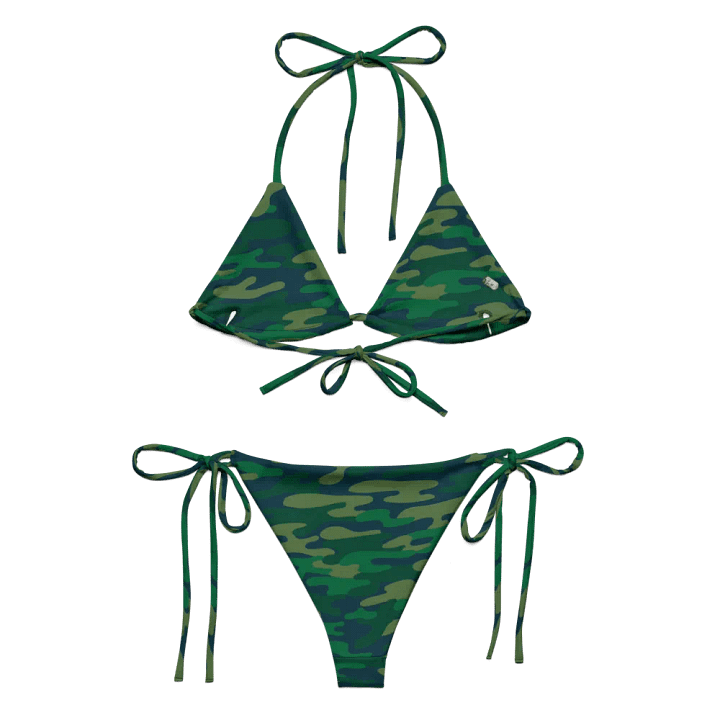 GAS Camo Orange Logo Bikini Set product image (2)