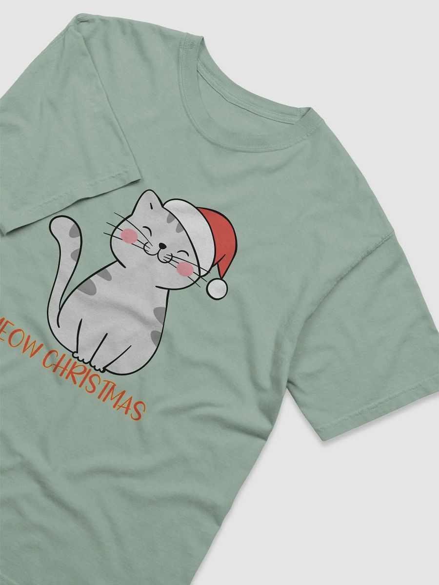 Meow Christmas Santa Cat T-Shirt product image (30)