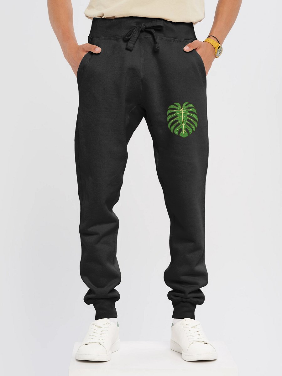 Monstera Majesty Fleece Joggers product image (3)