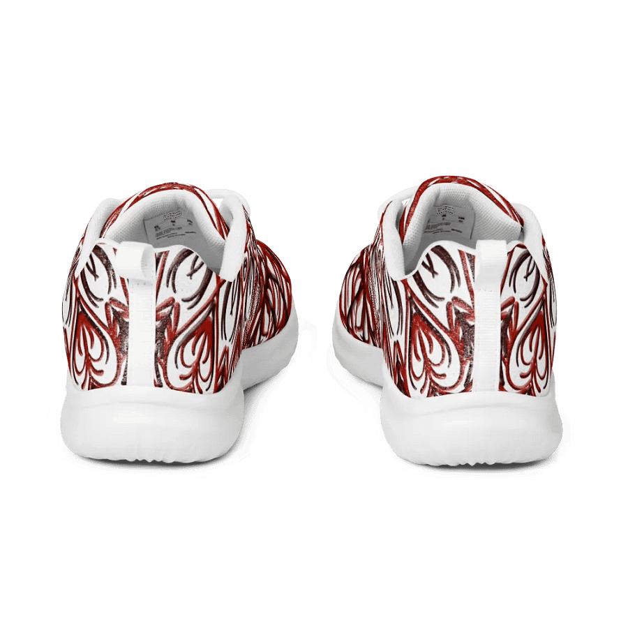 Zenith Red Swirl Men's Sneakers product image (6)