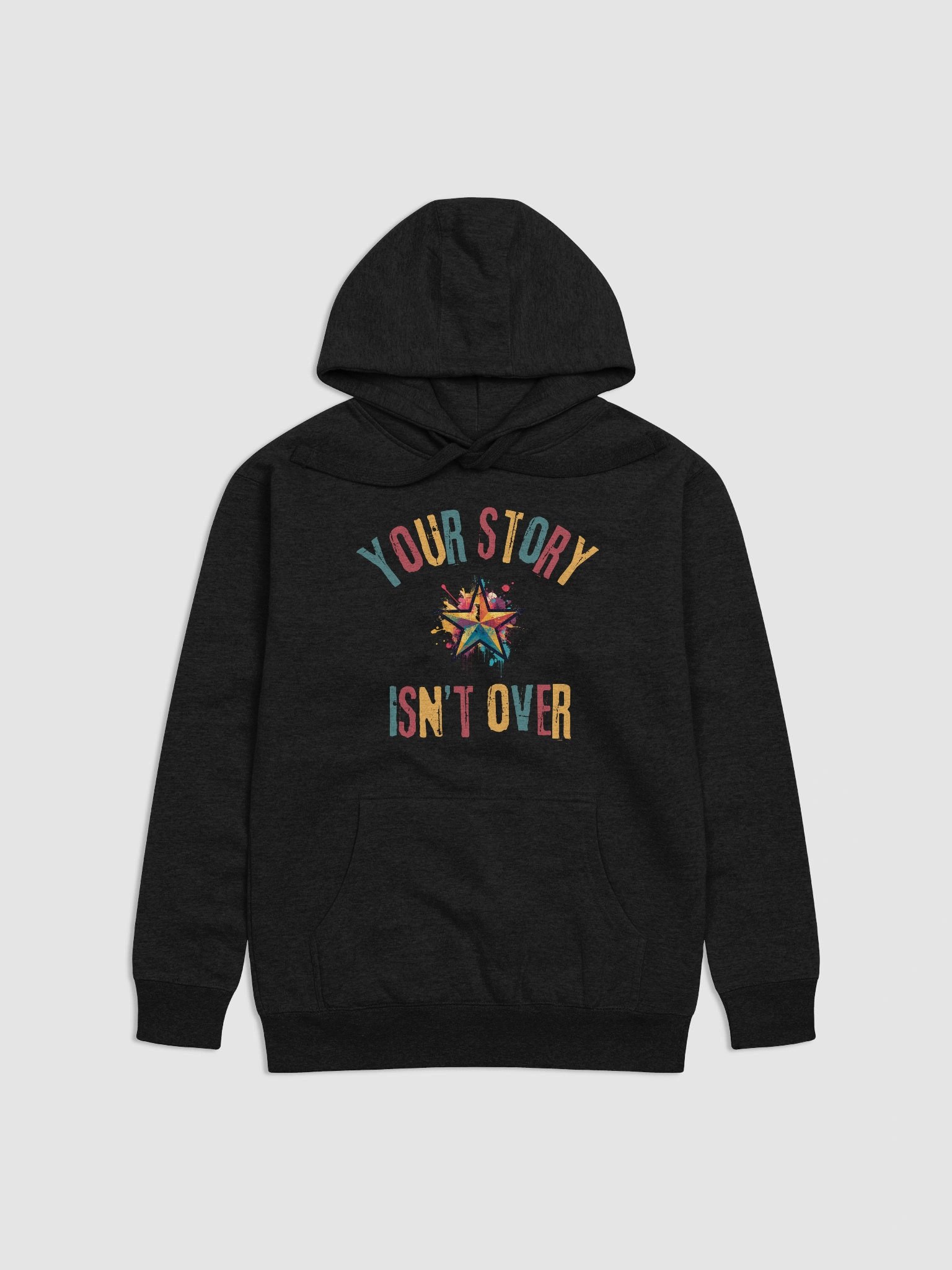 Your Story Isn't Over Hoodie - Unisex Cotton Heritage product image (5)