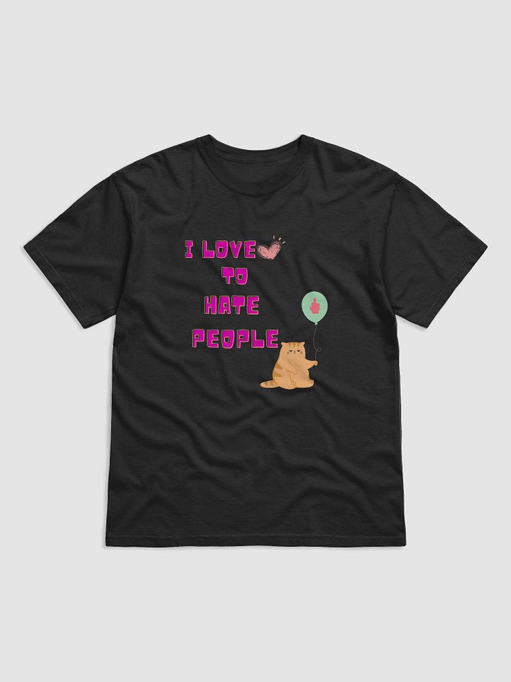 I Love to Hate People Antisocial Funny product image (1)