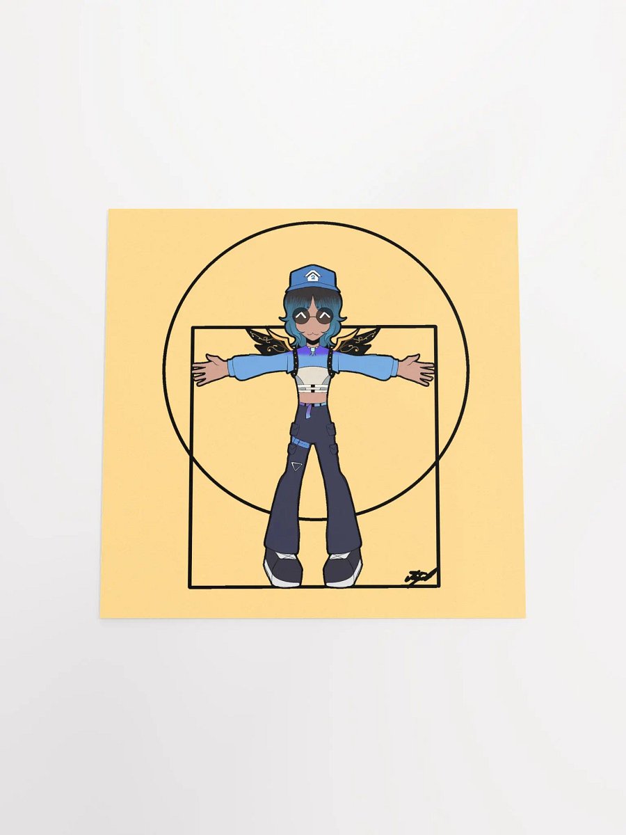The Vitruvian HatKid | Enhanced Matte Poster product image (20)