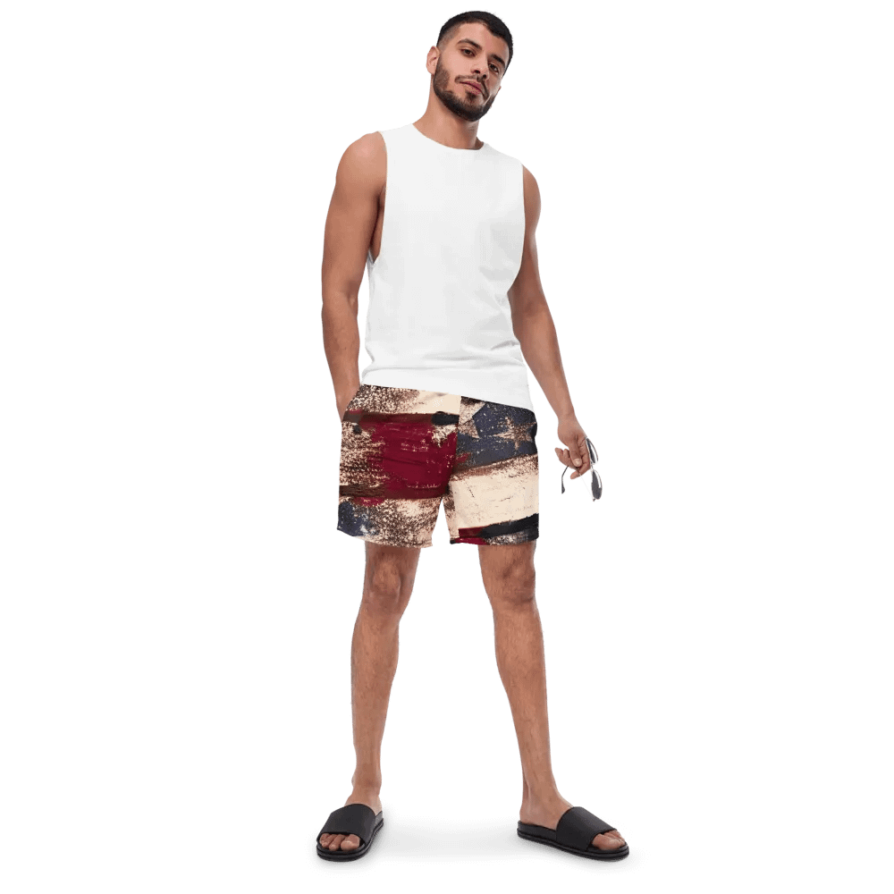 Rustic Flag Swim Shorts product image (6)