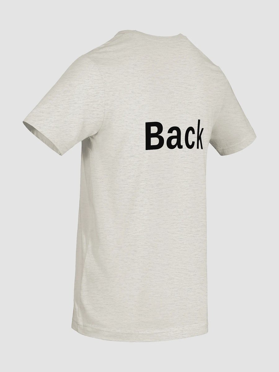 Front Back Simple Tee - Correct - Light Color product image (84)