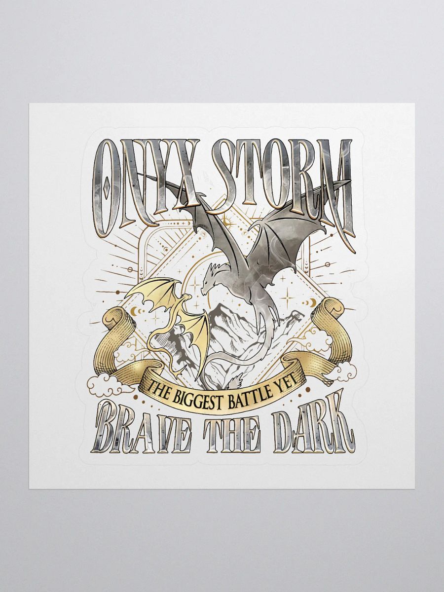 Onyx Storm - Brave The Dark - Sticker product image (1)