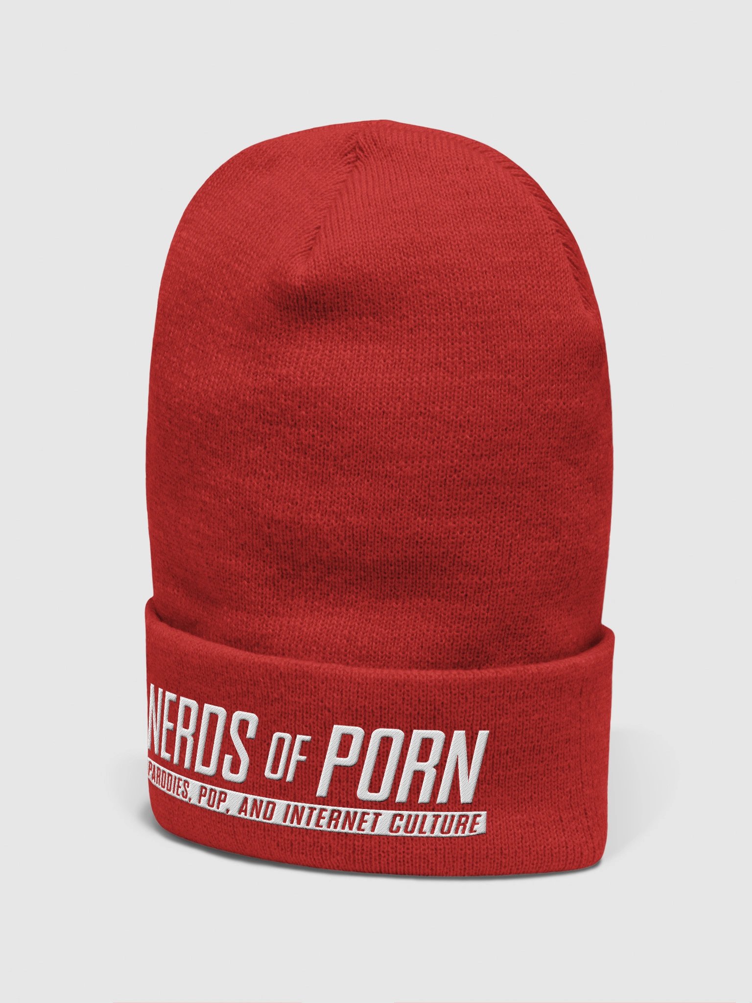 NOP Official Beanie Logo (red) product image (3)