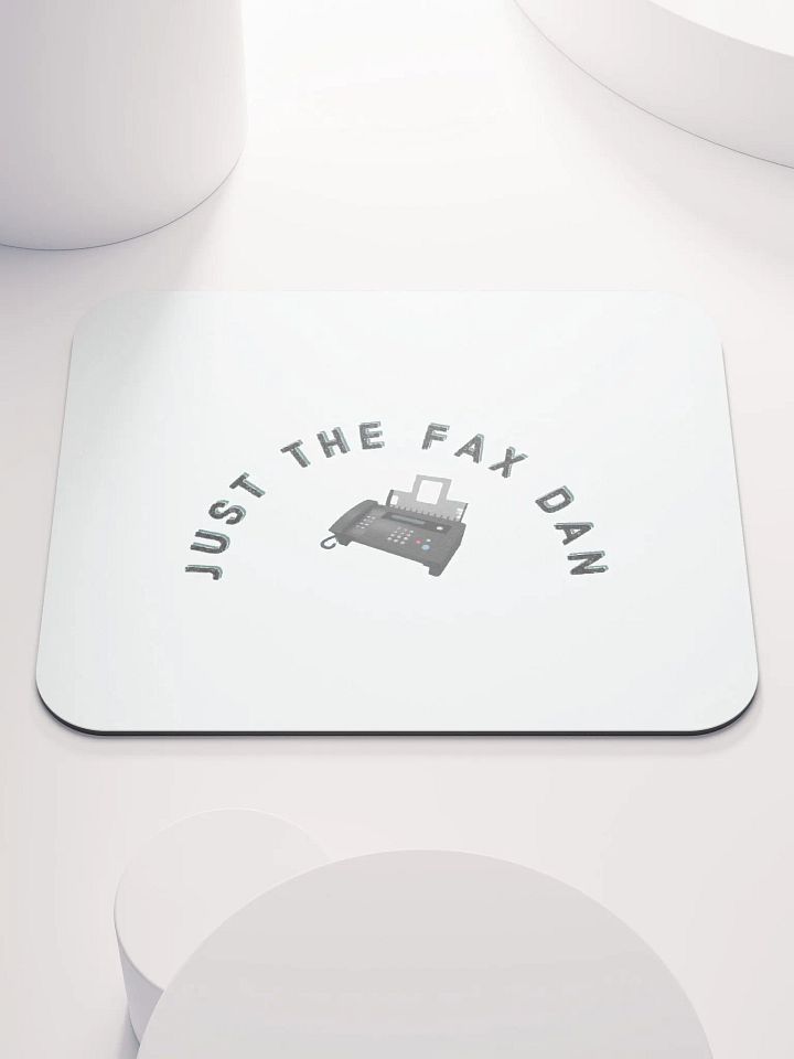 Just The Fax Mouse Pad product image (1)