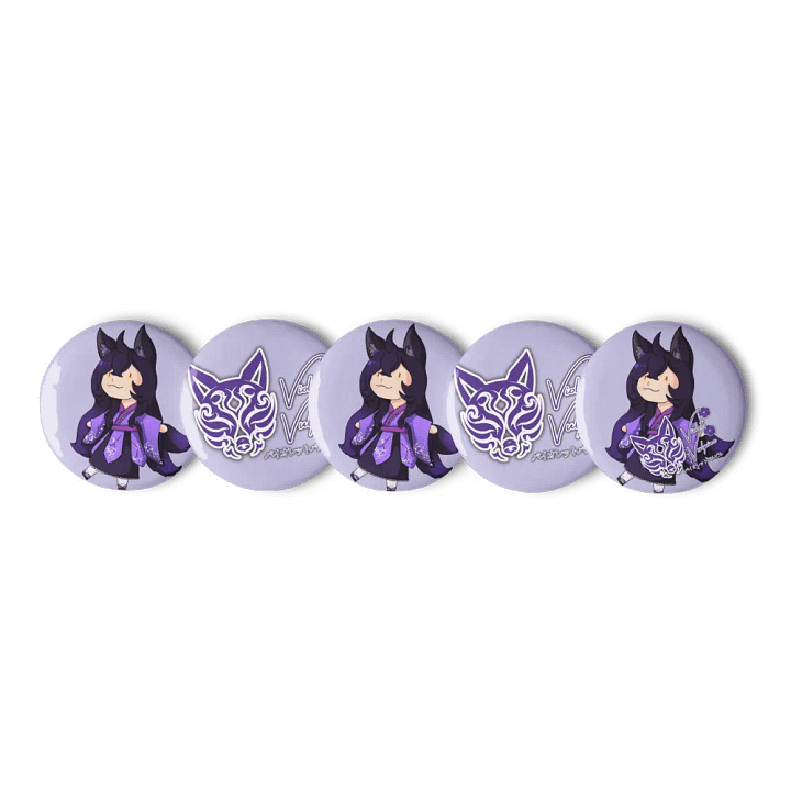 Sumire pin buttons product image (1)