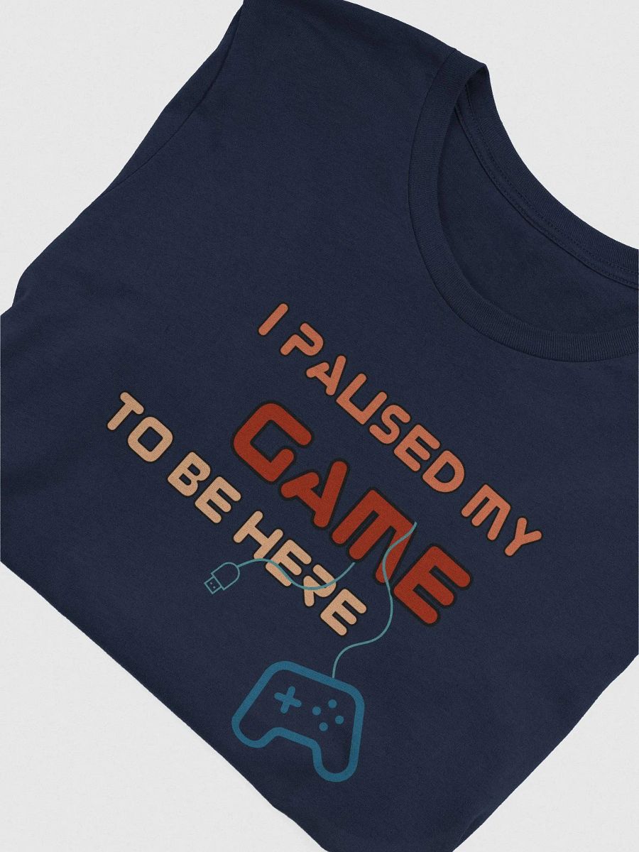 Paused My Game Tee Blue product image (47)