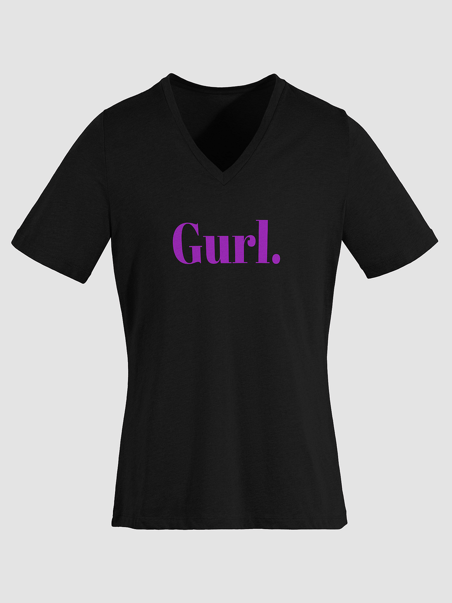 Gurl Relaxed V-Neck Tee - Lavender product image (12)
