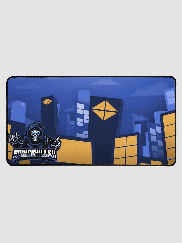 Blue Hellscape DeskMat product image (1)