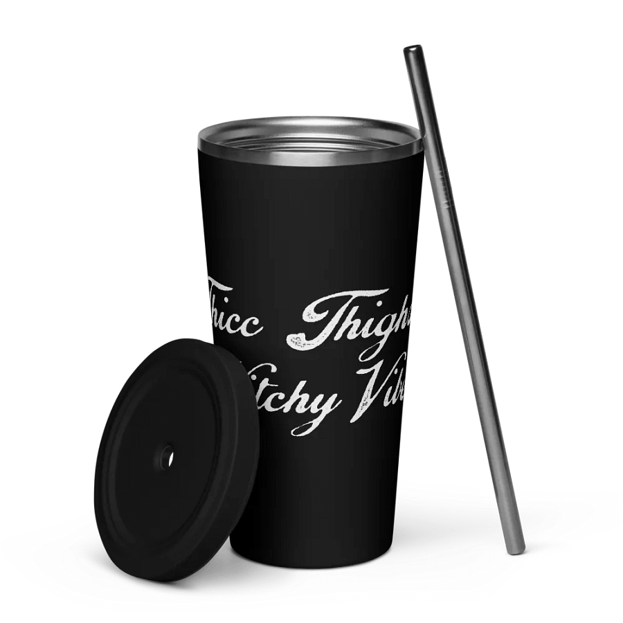 Thicc Thighs Witch Vibes Stainless Tumbler product image (7)