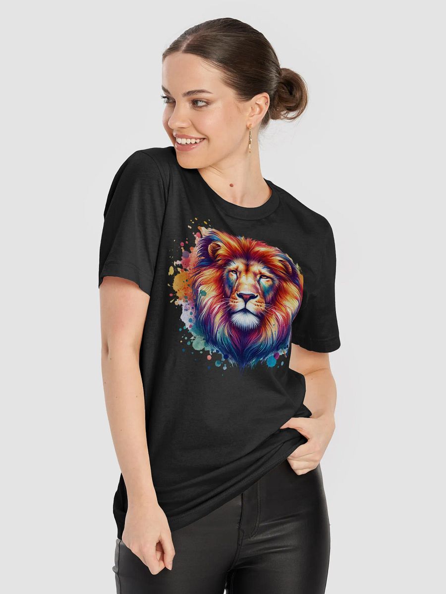Watercolor Lion T-Shirt product image (8)