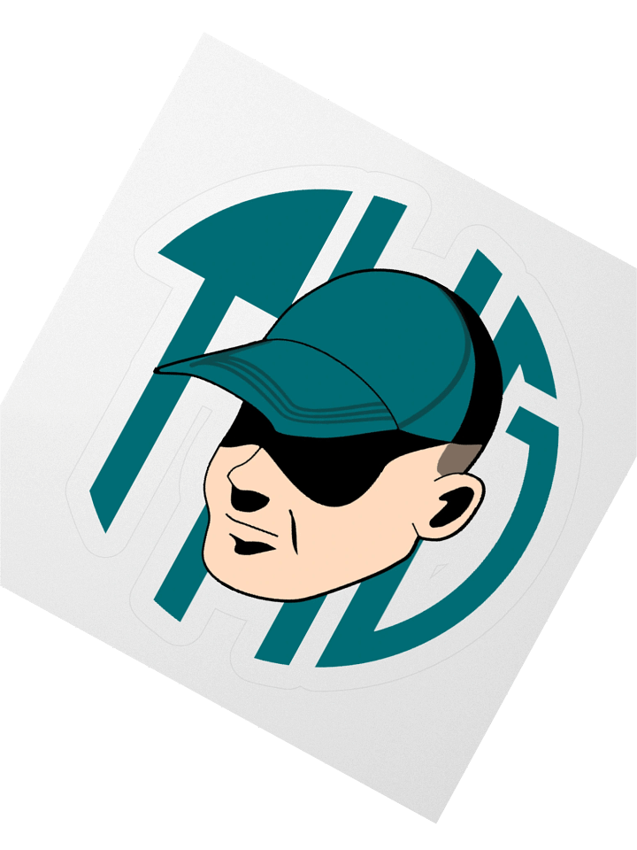Teal THG Logo Sticker Set product image (4)