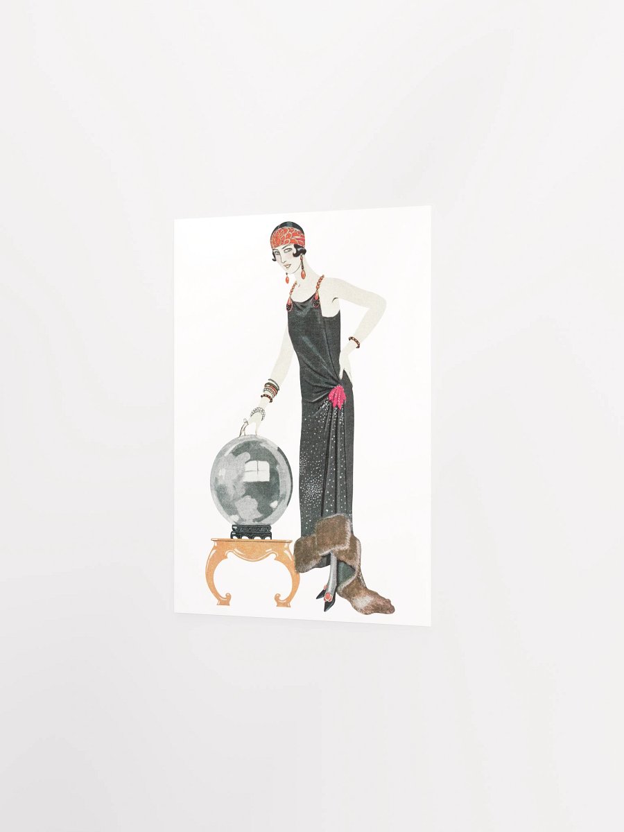 Mystical Art Deco Crystal Ball Poster product image (9)