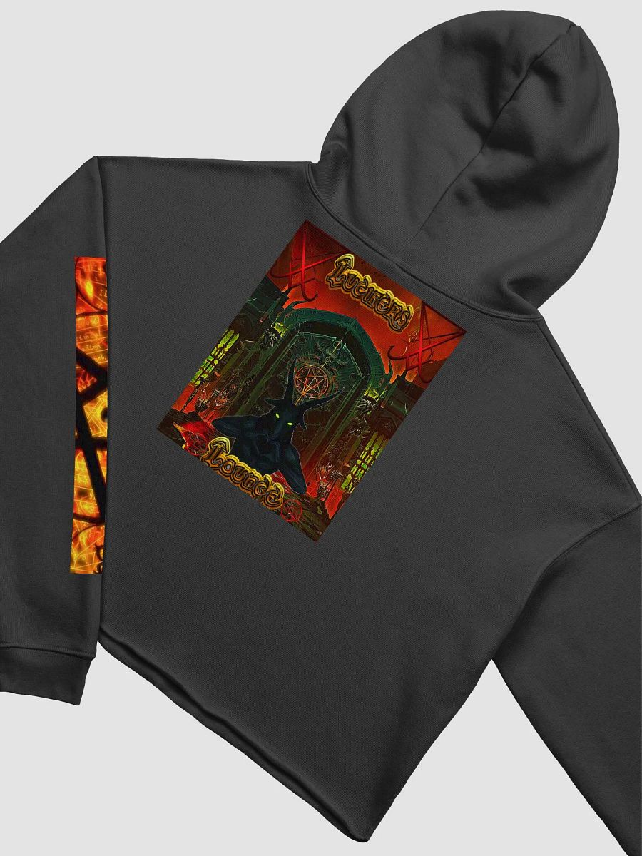 Lucifer's Lounge Special Edition Crop Top Hoodie product image (4)